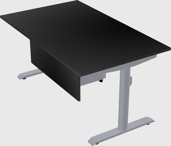 Dual motor electric desk