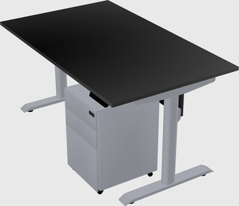 Dual motor electric desk