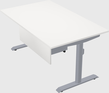 Dual motor electric desk