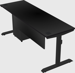 Dual motor electric desk