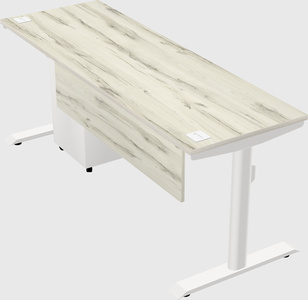 Dual motor electric desk