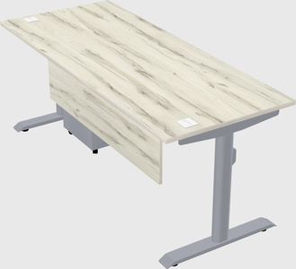 Dual motor electric desk