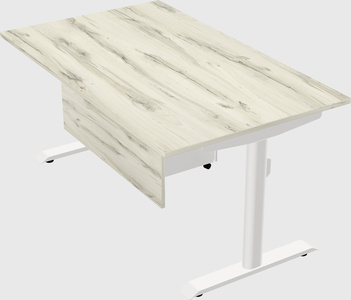 Dual motor electric desk