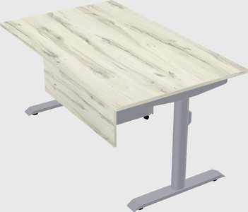 Dual motor electric desk