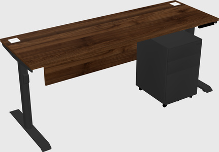 Dual motor electric desk