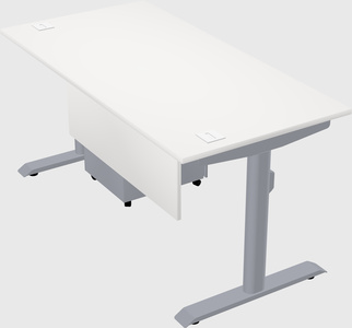 Dual motor electric desk