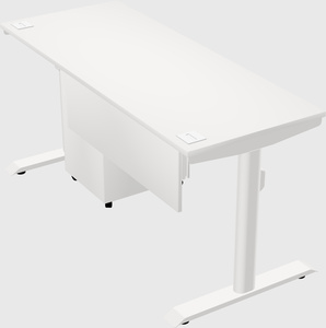 Dual motor electric desk