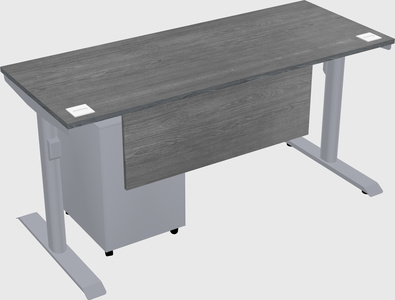 Dual motor electric desk