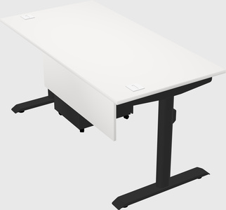 Dual motor electric desk
