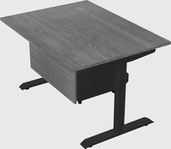 Dual motor electric desk