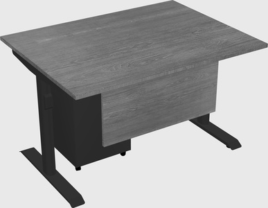 Dual motor electric desk
