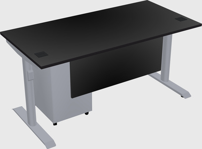 Dual motor electric desk