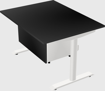 Dual motor electric desk