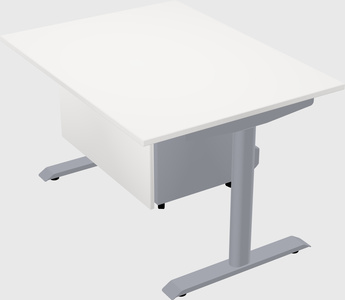 Dual motor electric desk