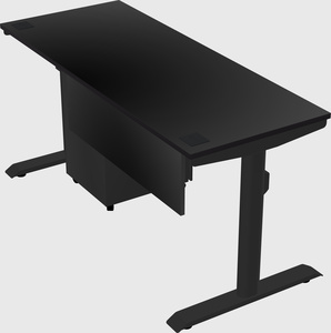 Dual motor electric desk