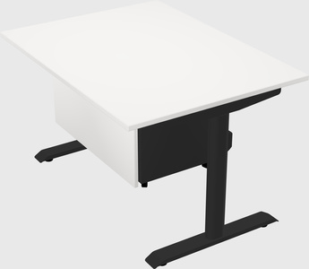 Dual motor electric desk