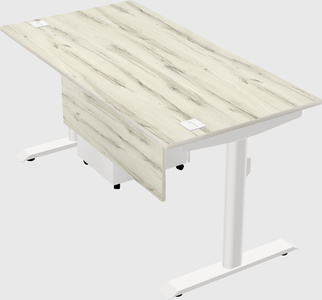 Dual motor electric desk