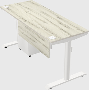 Dual motor electric desk