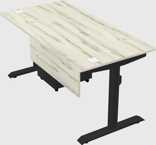 Dual motor electric desk