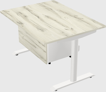 Dual motor electric desk