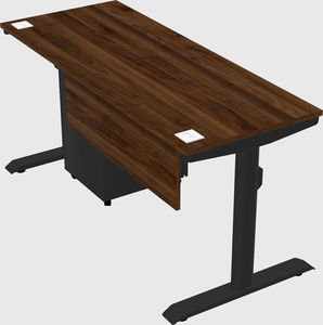 Dual motor electric desk