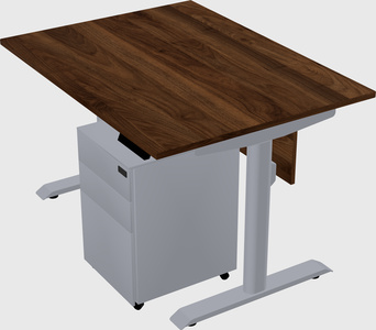 Dual motor electric desk
