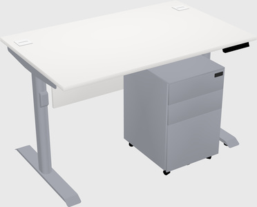 Dual motor electric desk
