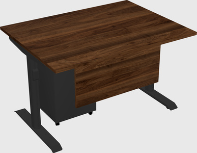 Dual motor electric desk