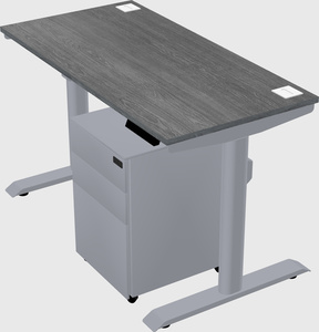 Dual motor electric desk