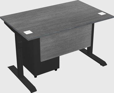 Dual motor electric desk