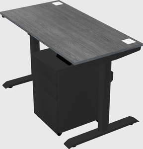Dual motor electric desk