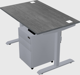 Dual motor electric desk