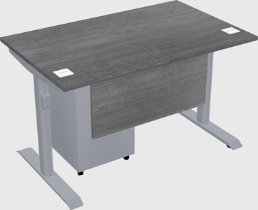 Dual motor electric desk