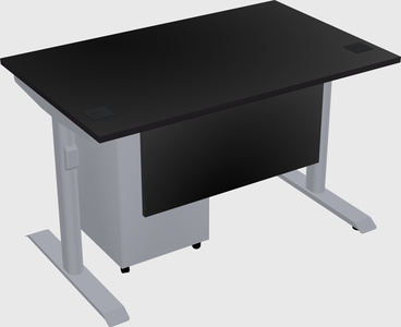 Dual motor electric desk