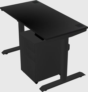 Dual motor electric desk