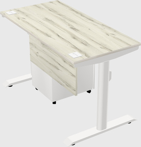 Dual motor electric desk