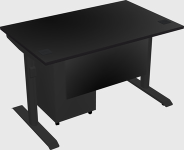Dual motor electric desk