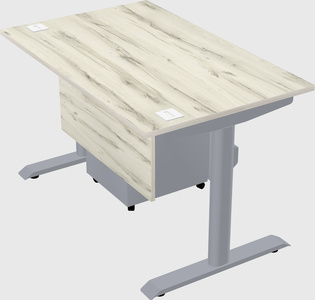 Dual motor electric desk