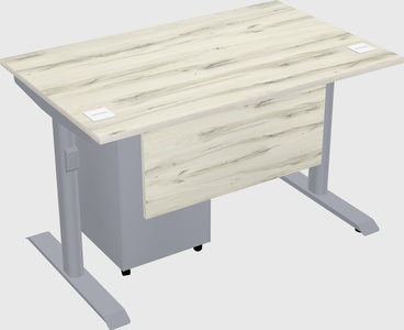 Dual motor electric desk