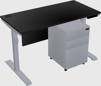 Dual motor electric desk