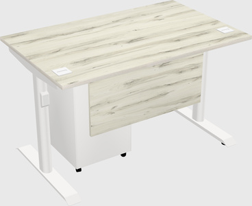 Dual motor electric desk