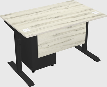 Dual motor electric desk