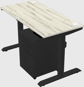 Dual motor electric desk