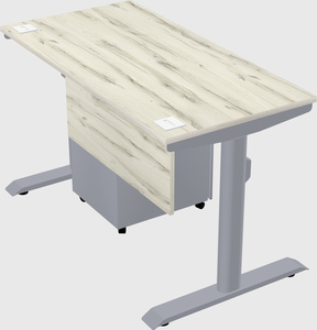 Dual motor electric desk