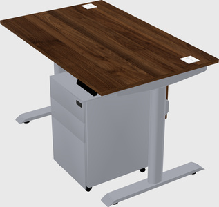Dual motor electric desk