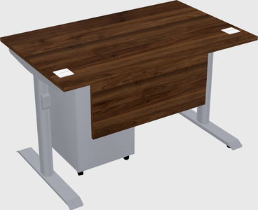 Dual motor electric desk