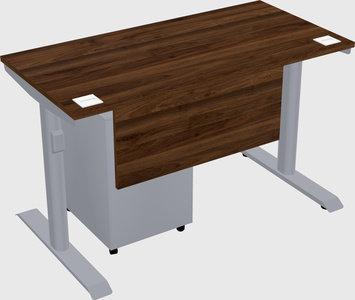 Dual motor electric desk