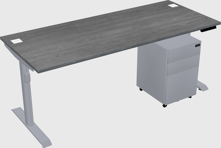 Dual motor electric desk