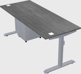 Dual motor electric desk