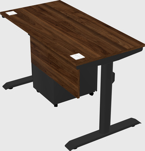 Dual motor electric desk